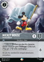 221/204·EN·9: Mickey Mouse - Standard Bearer