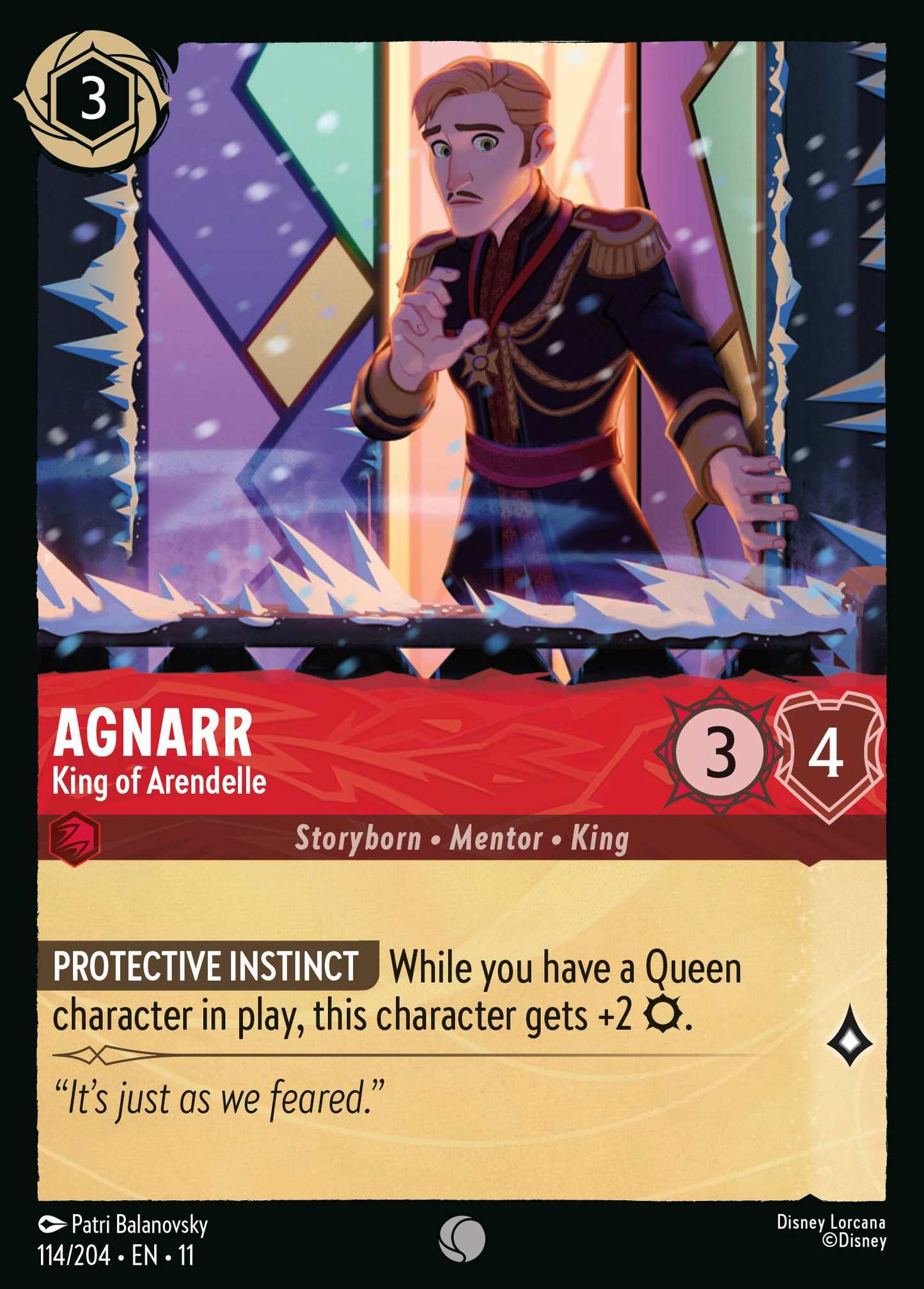 114/204 Agnarr - King of Arendelle
