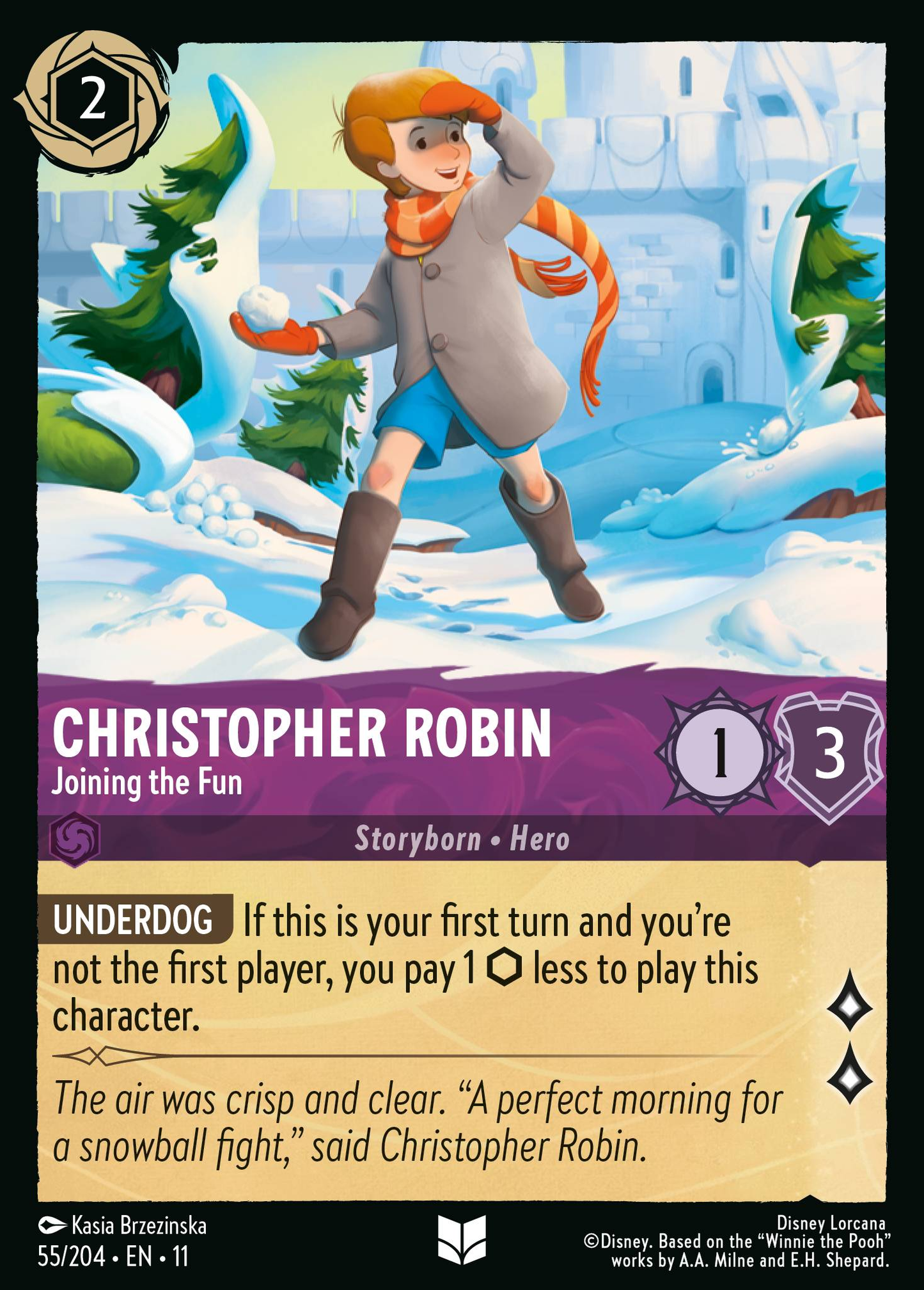 055/204 Christopher Robin - Joining the Fun