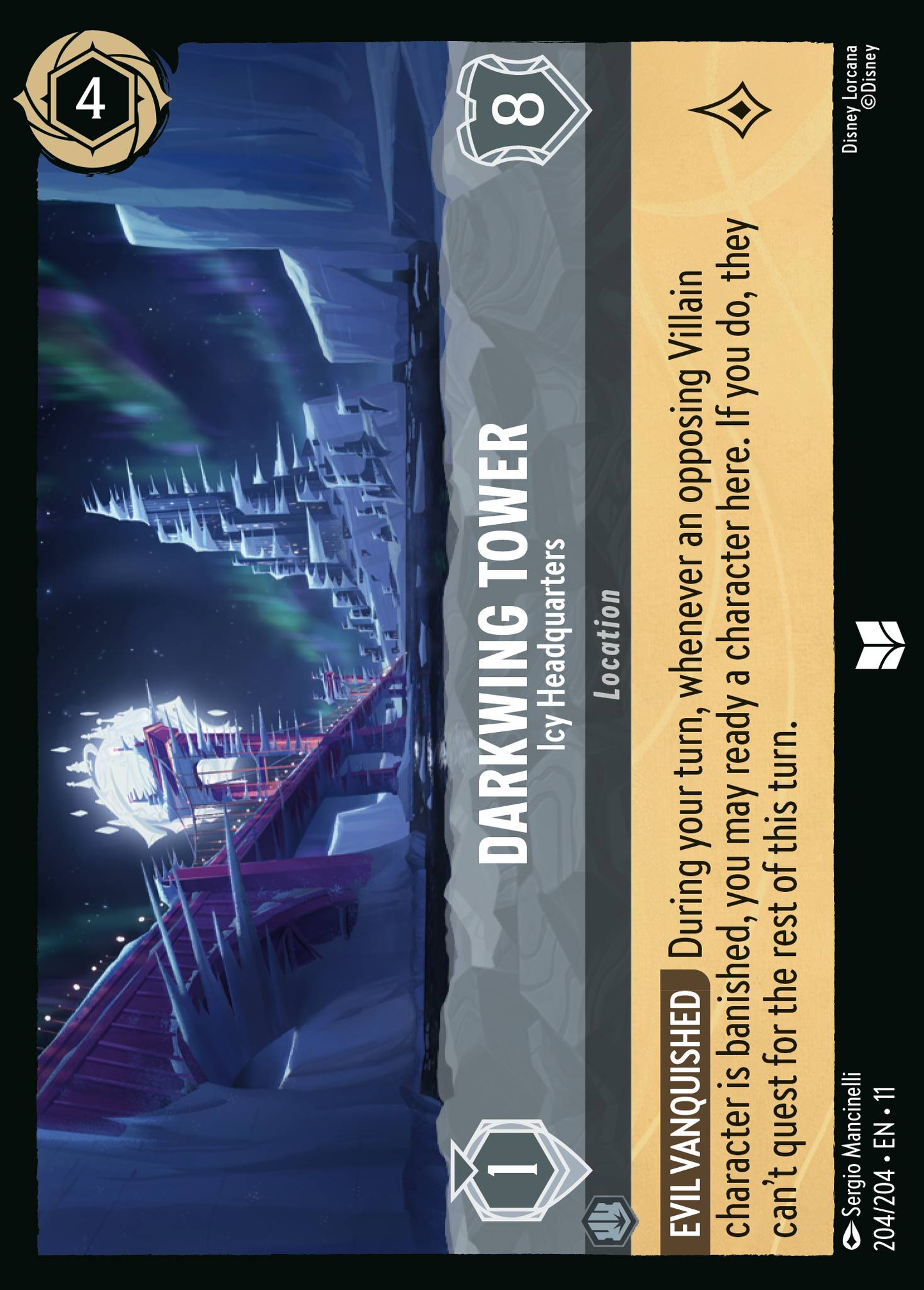 204/204 Darkwing Tower - Icy Headquarters