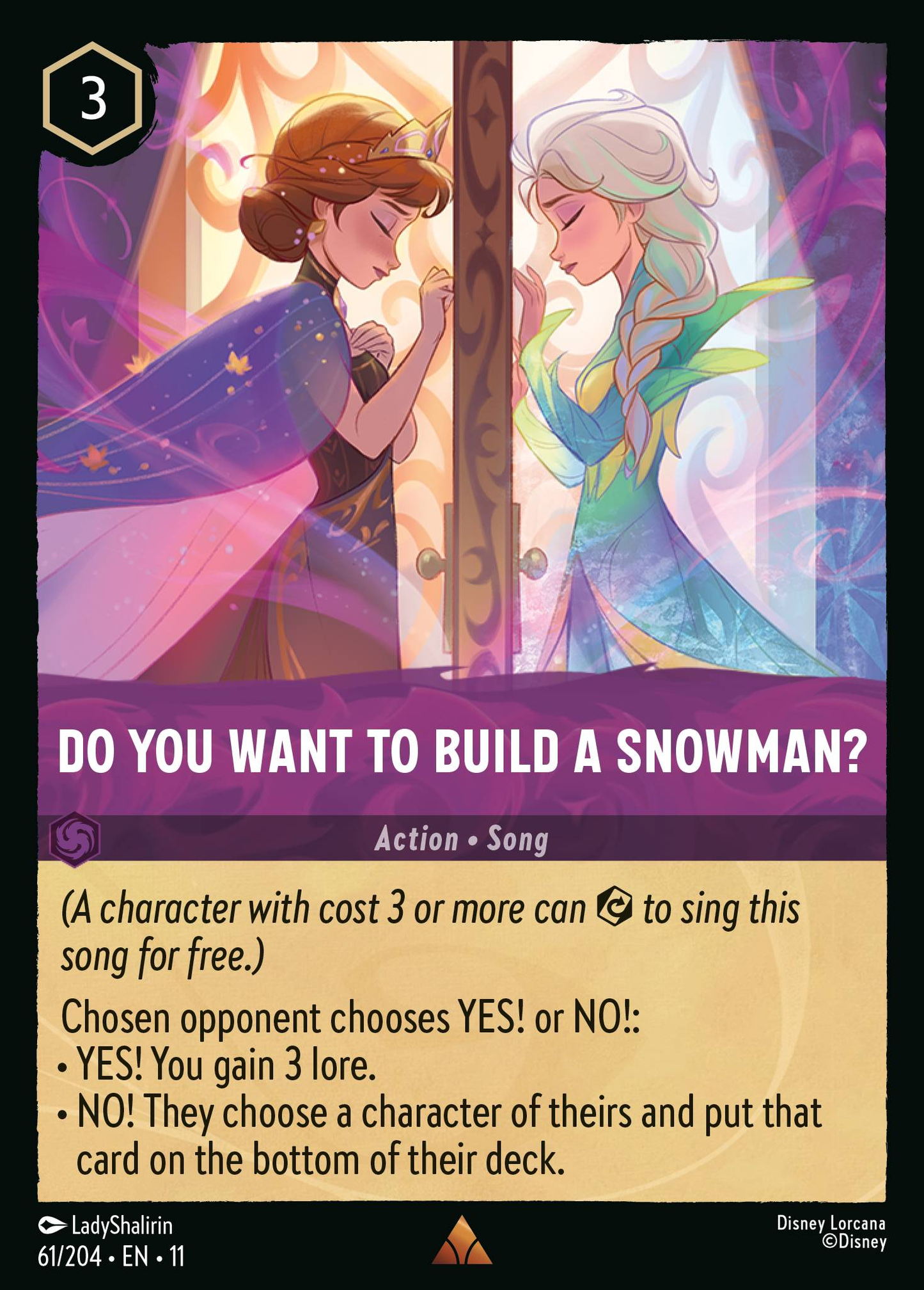 061/204 Do You Want to Build A Snowman?