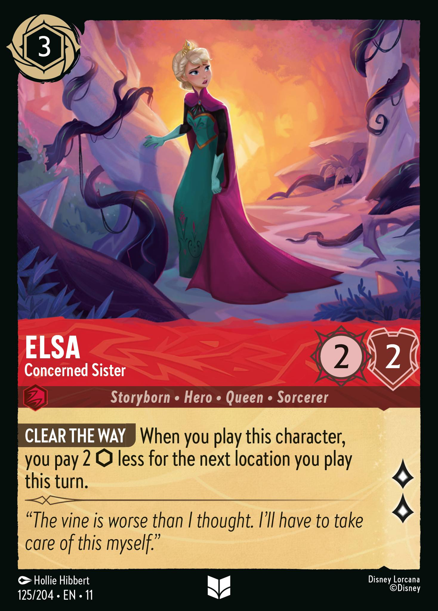 125/204 Elsa - Concerned Sister