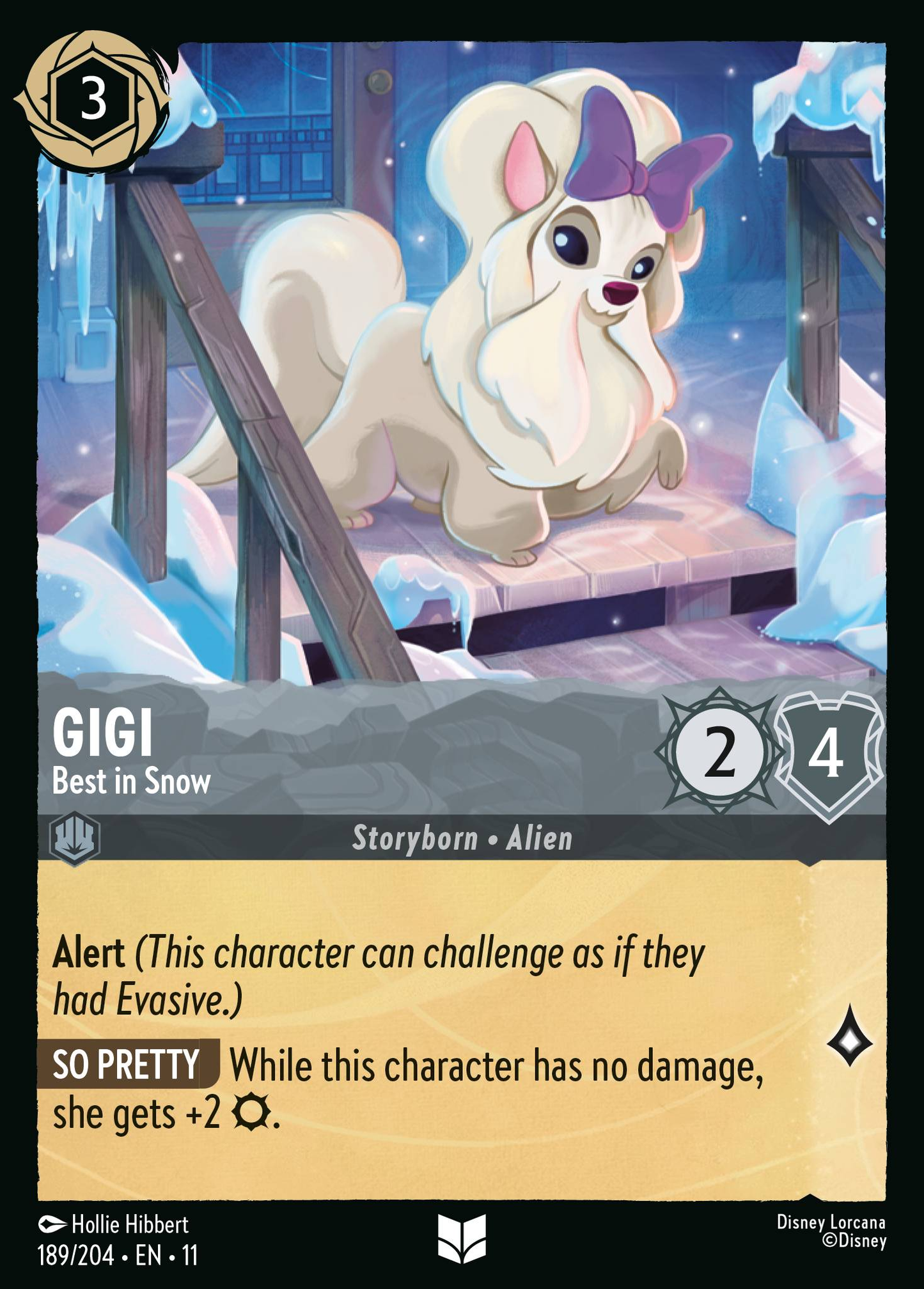 189/204 Gigi - Best in Snow