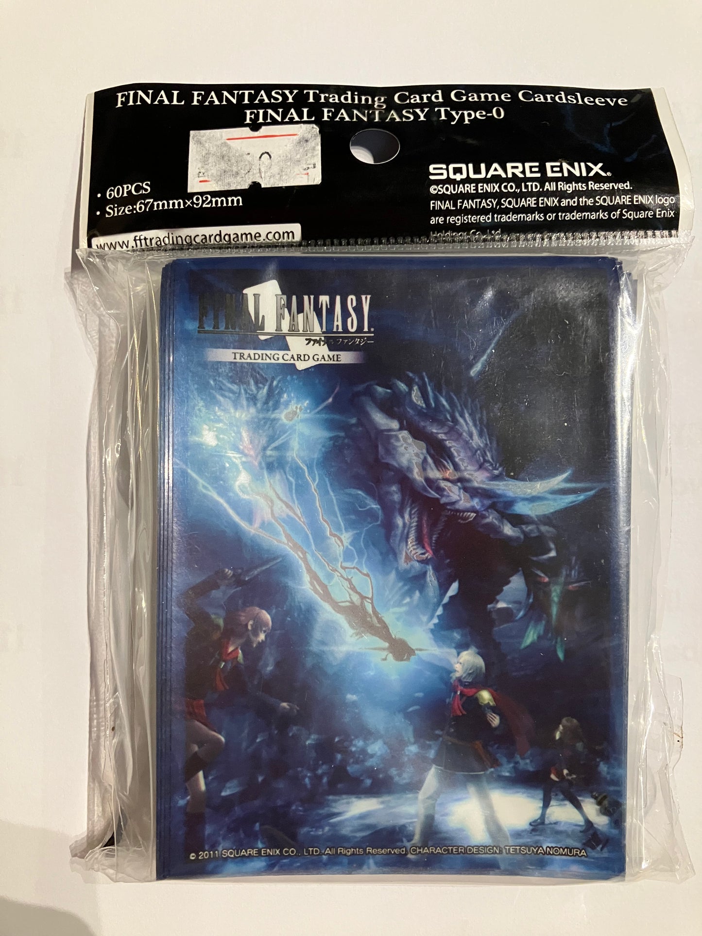 ซองใส่การ์ด Final Fantasy Trading Card Game Cardsleeve 60PCS : Final Fantasy Type 0