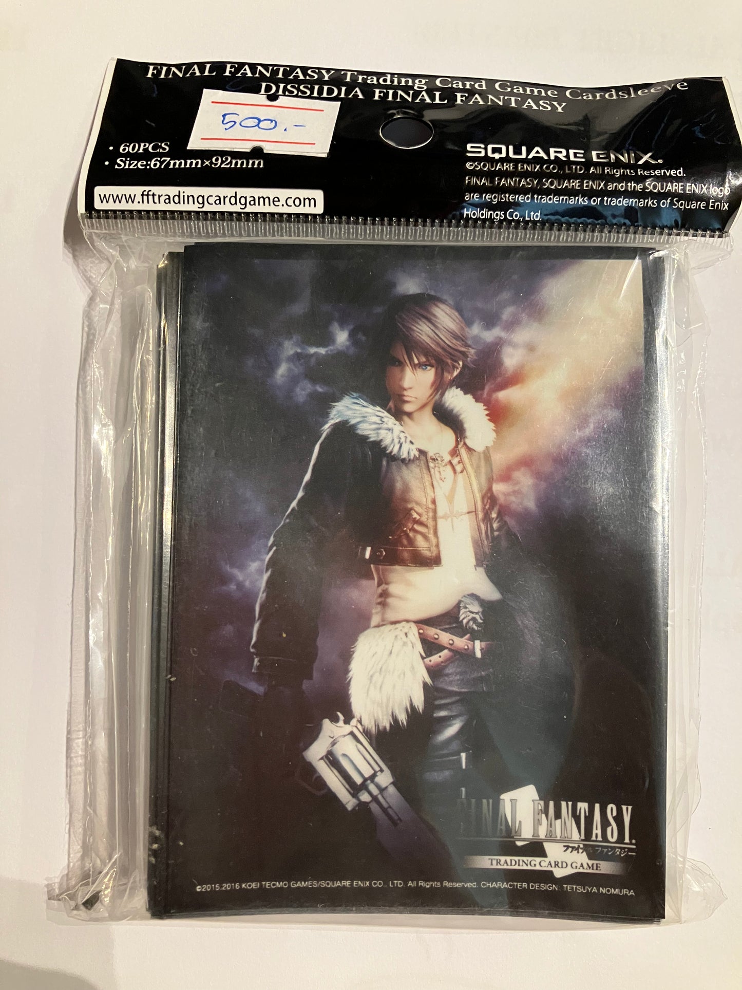 ซองใส่การ์ด Final Fantasy Trading Card Game Cardsleeve 60PCS : Dissidia Final Fantasy