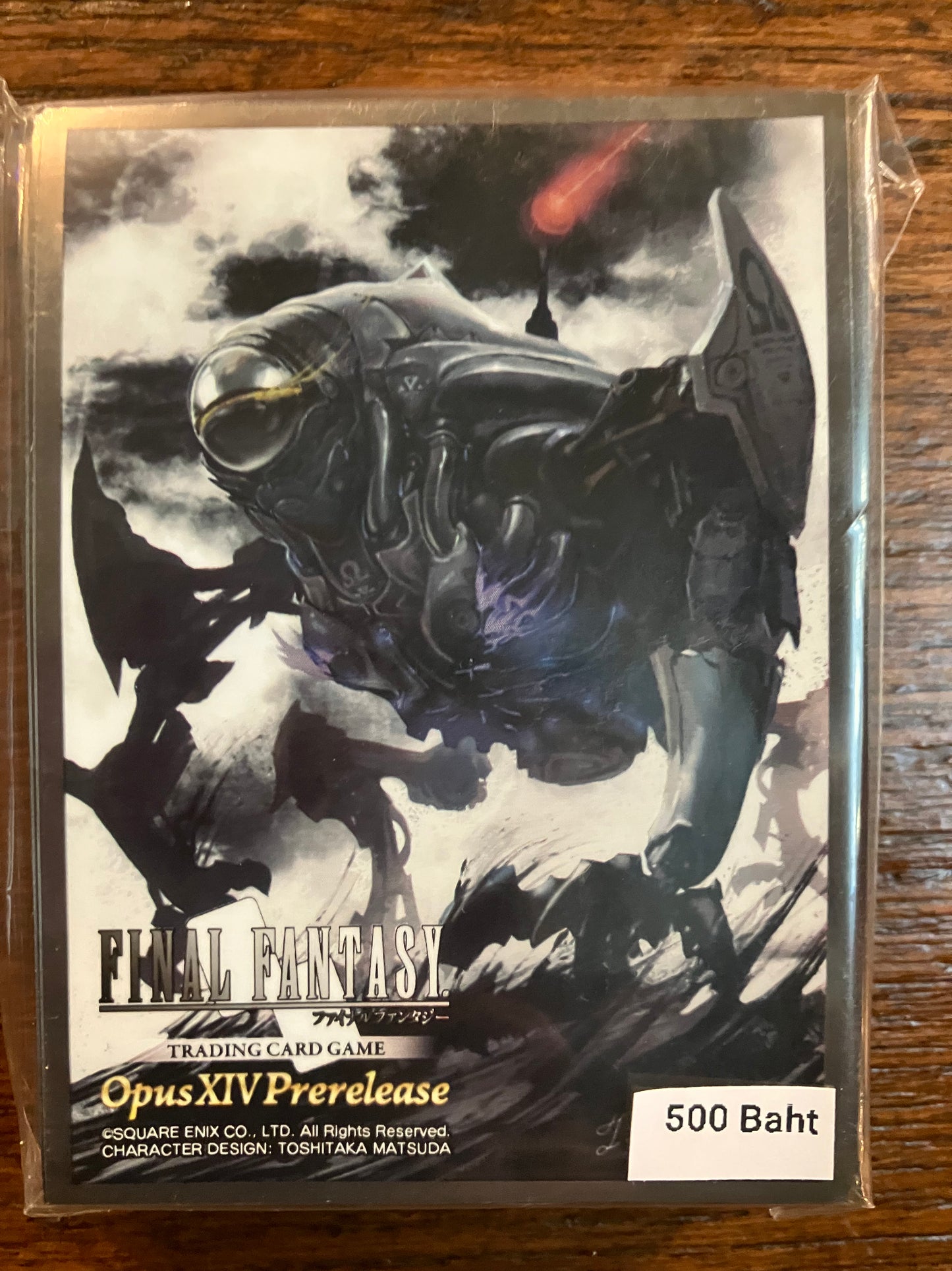 FFTCG: Sleeves Final Fantasy OPUS XIV Pre-Release Exclusive Pack : ซองใส่การ์ด