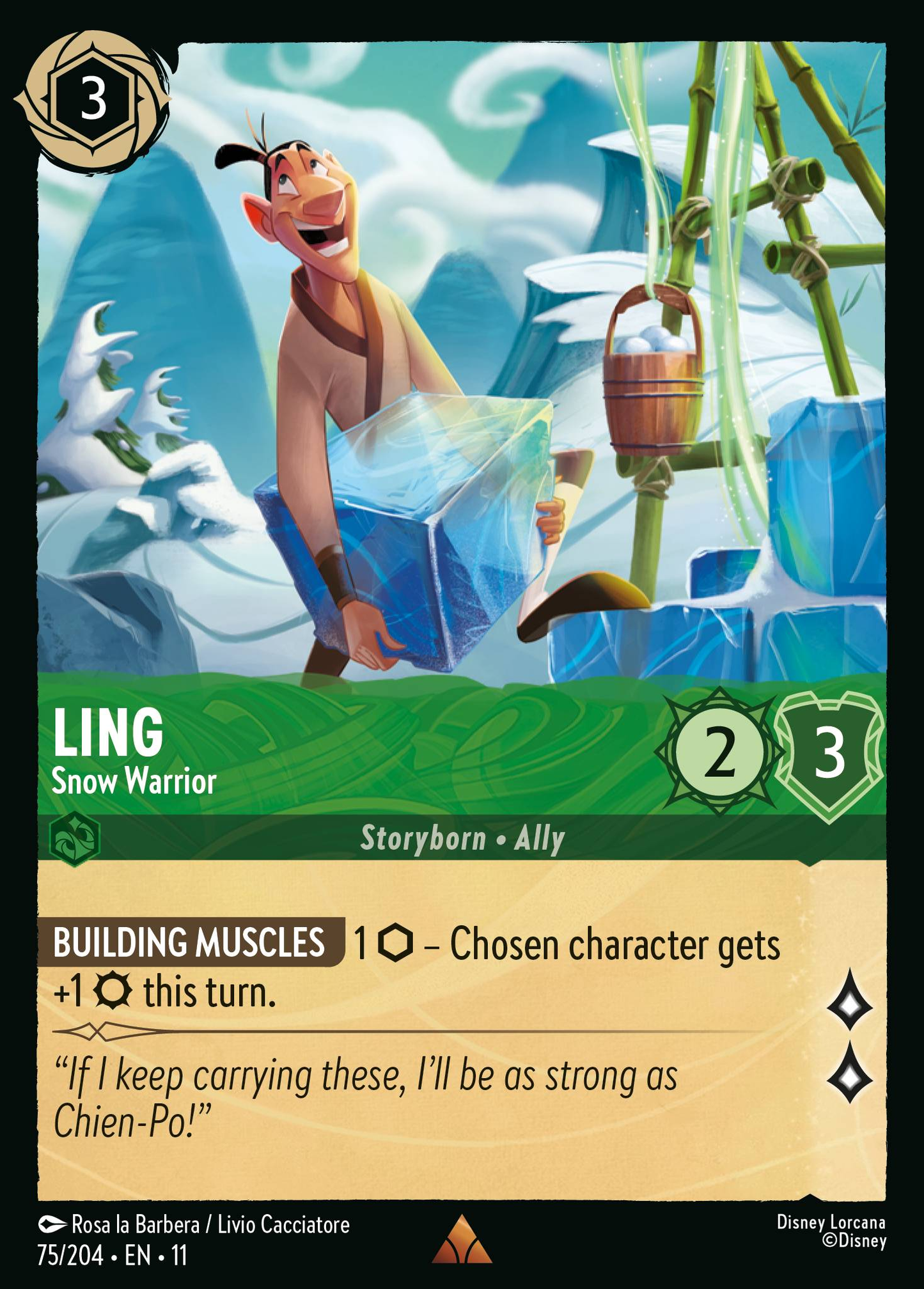 075/204 Ling - Snow Warrior