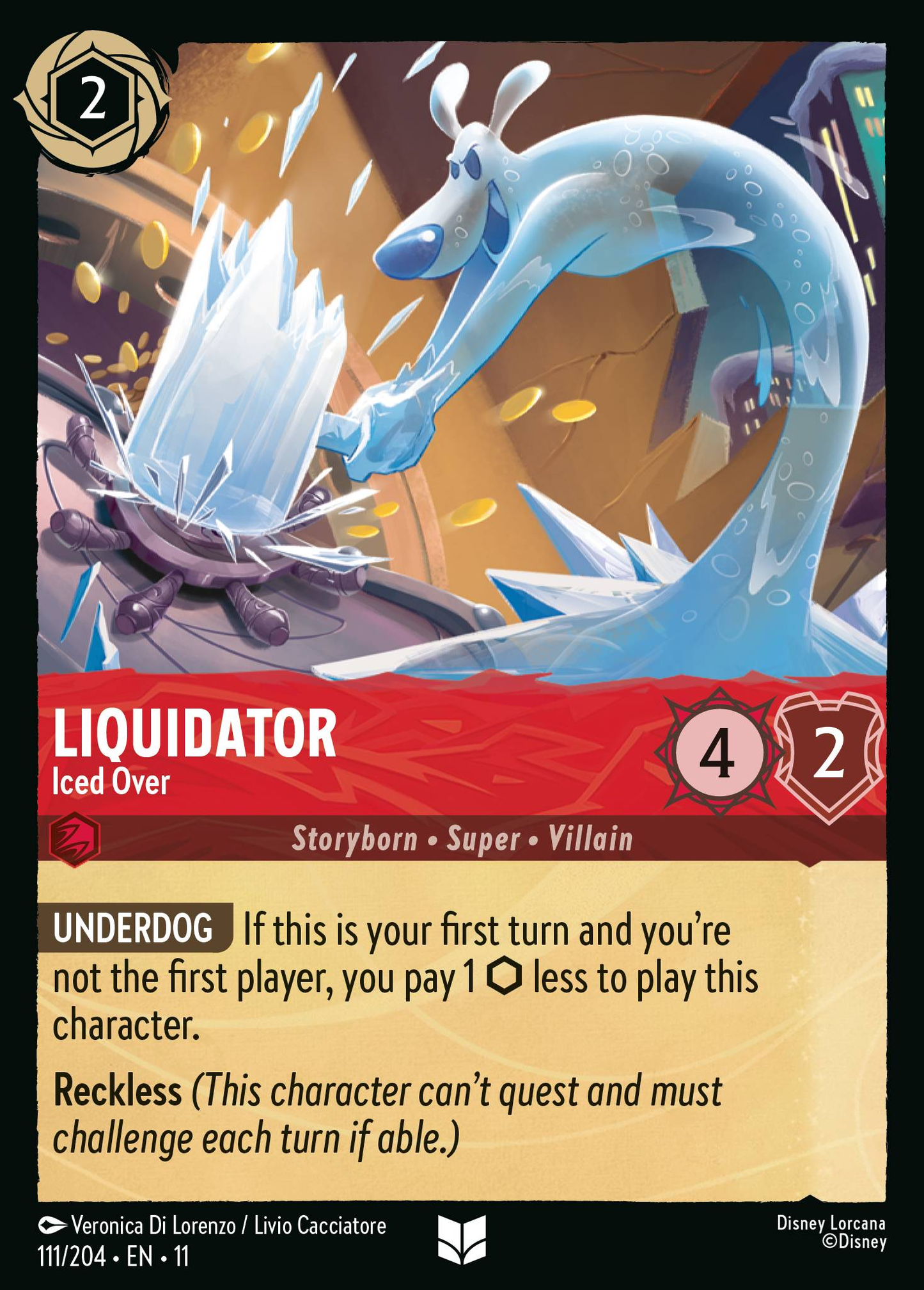 111/204 Liquidator - Iced Over