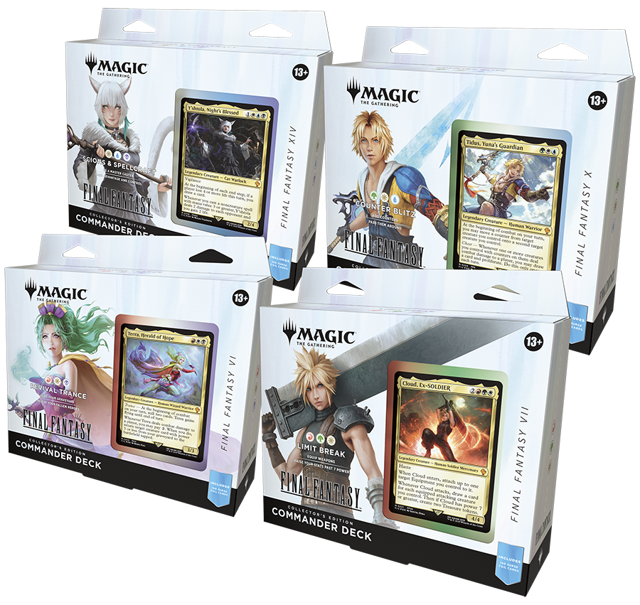 Magic: The Gathering - FINAL FANTASY Commander Decks: Collector's Edi Castle Black TCG Magic: The Gathering - FINAL FANTASY Commander Decks: Collector's Edi Castle Black TCG