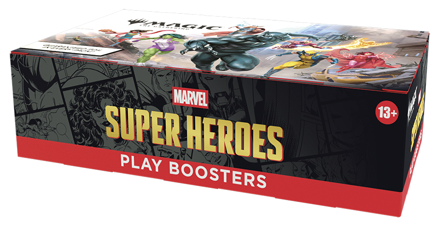 Magic: The Gathering® | Marvel Super Heroes Play Booster Display