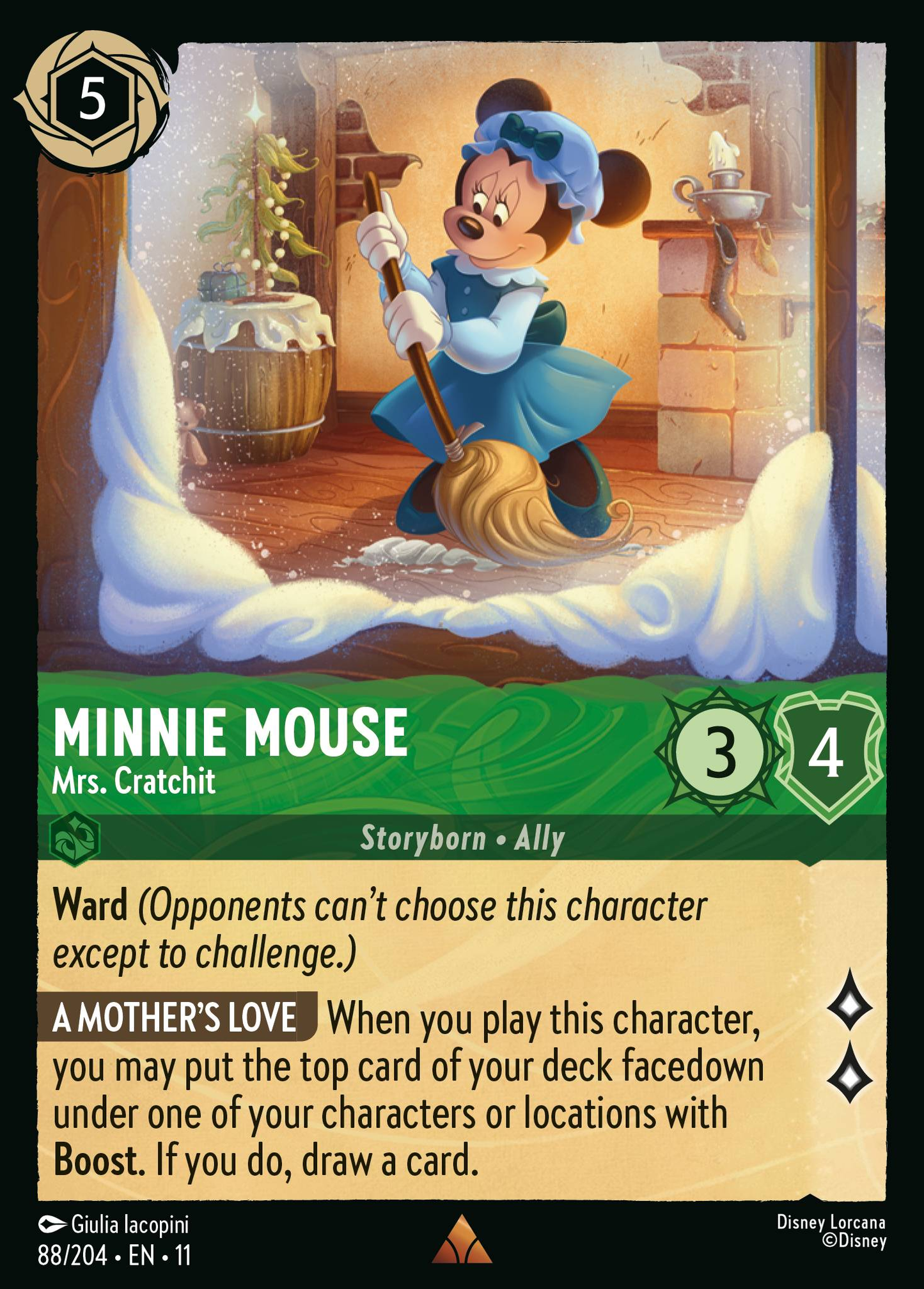 088/204 Minnie Mouse - Mrs. Cratchit
