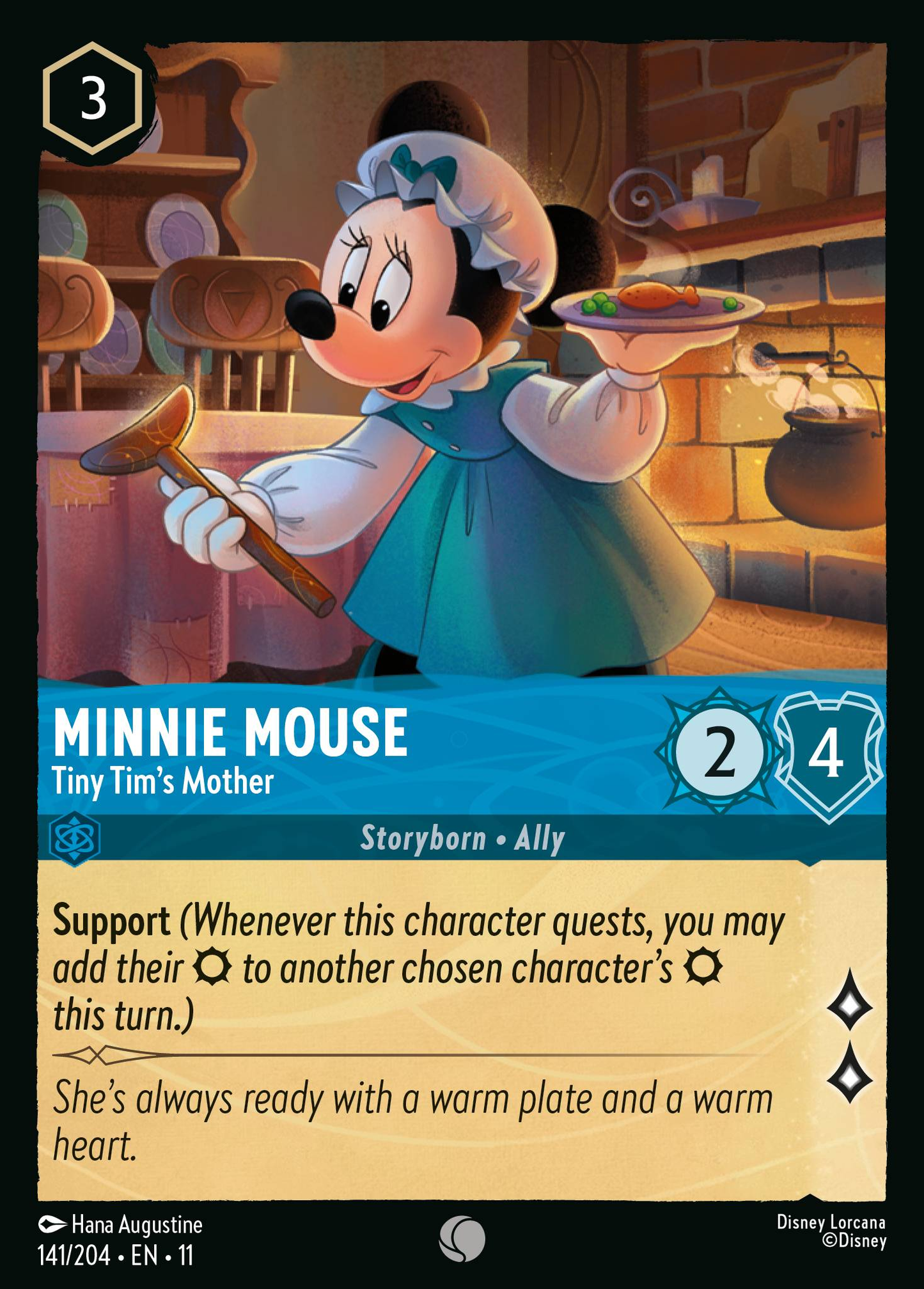 141/204 Minnie Mouse - Tiny Tim's Mother