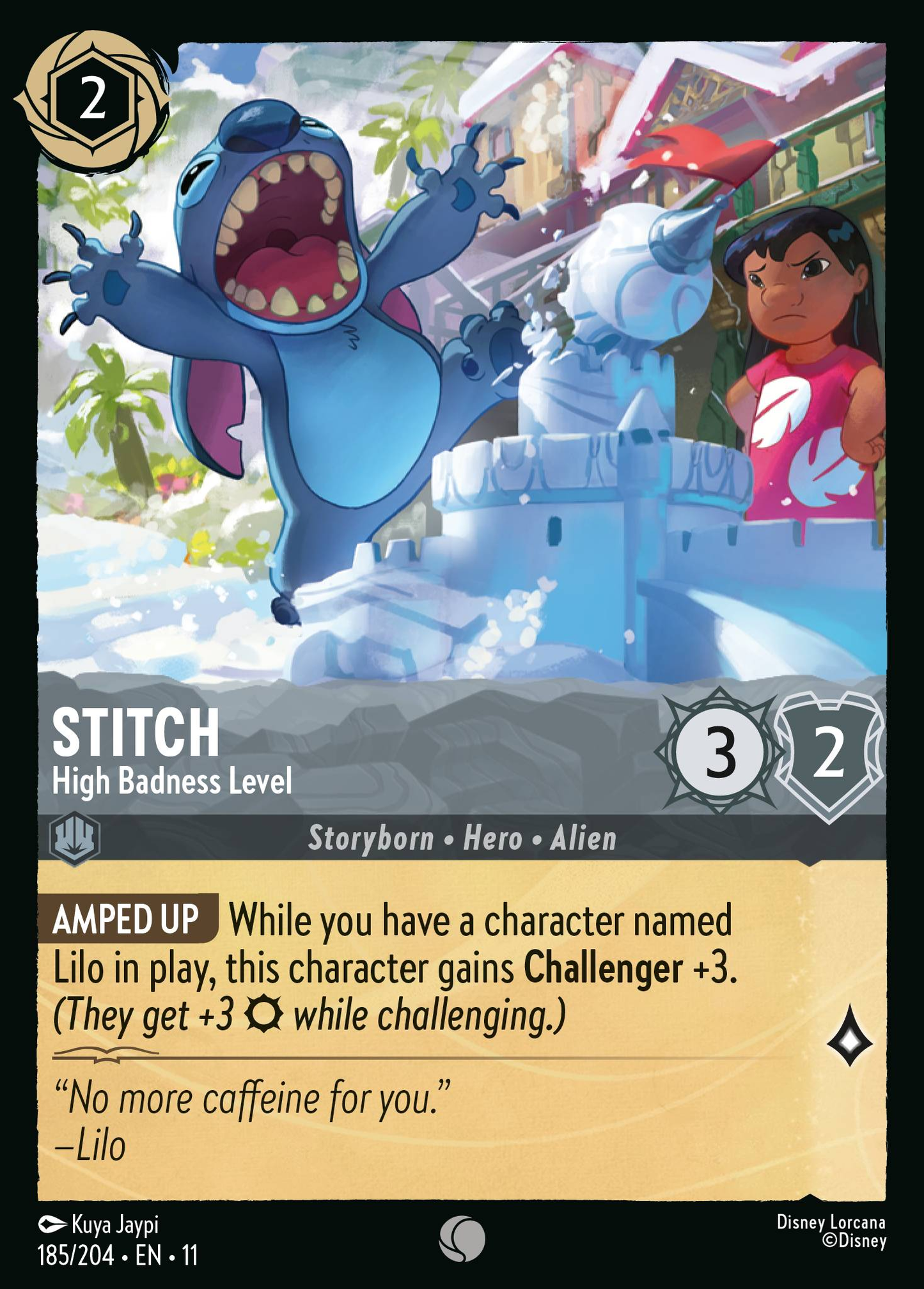 185/204 Stitch - High Badness Level