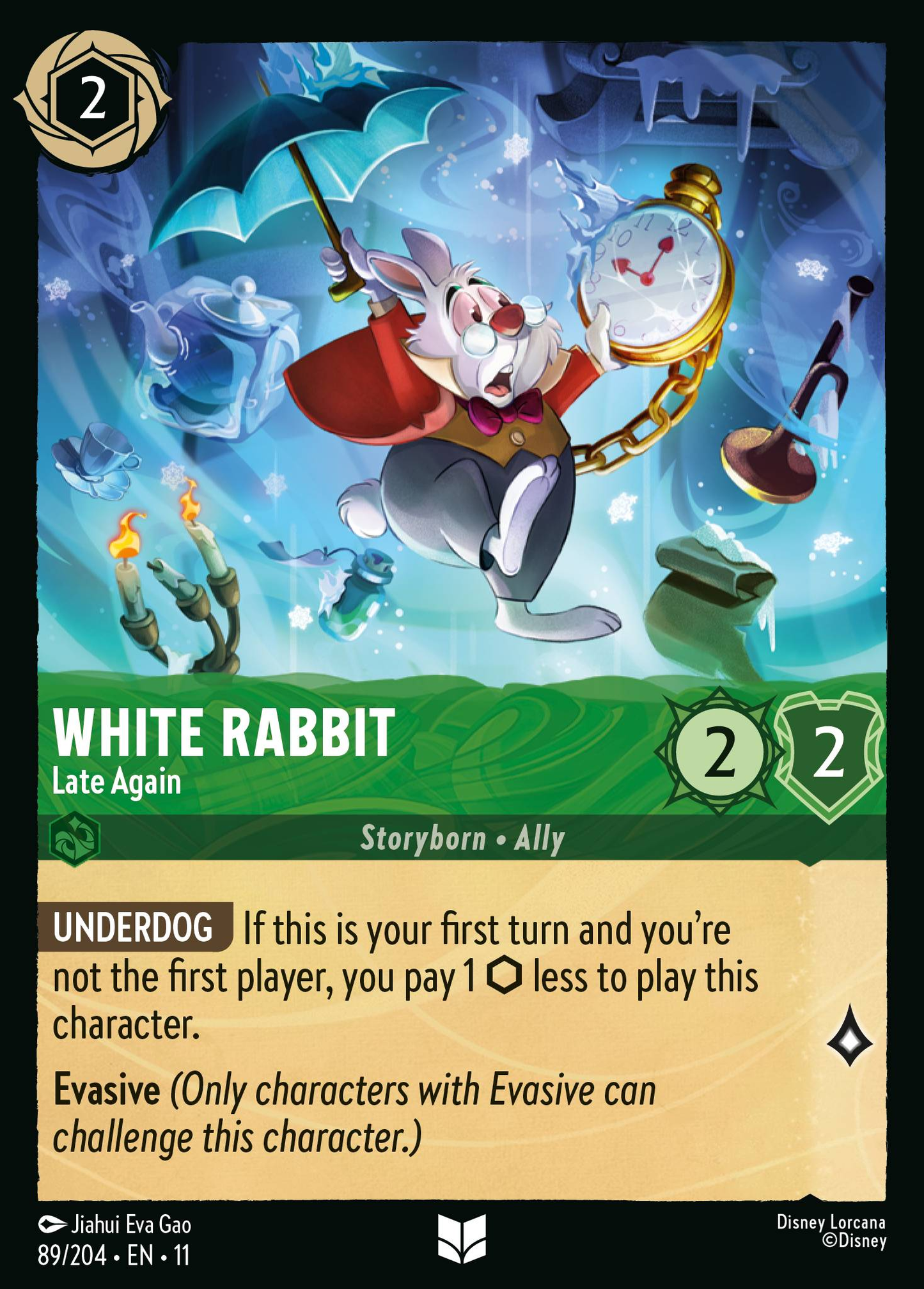 089/204 White Rabbit - Late Again