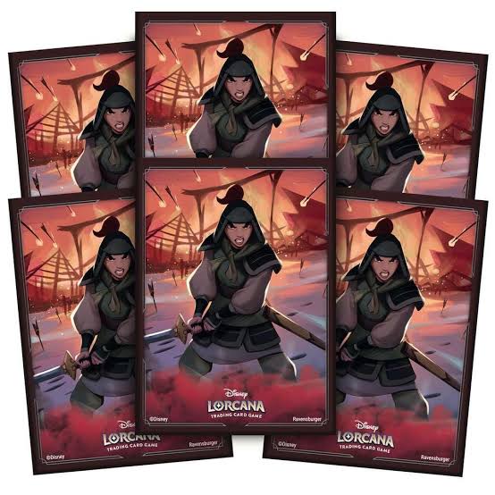 Lorcana Mulan Sleeves 65Pcs/Pack JP