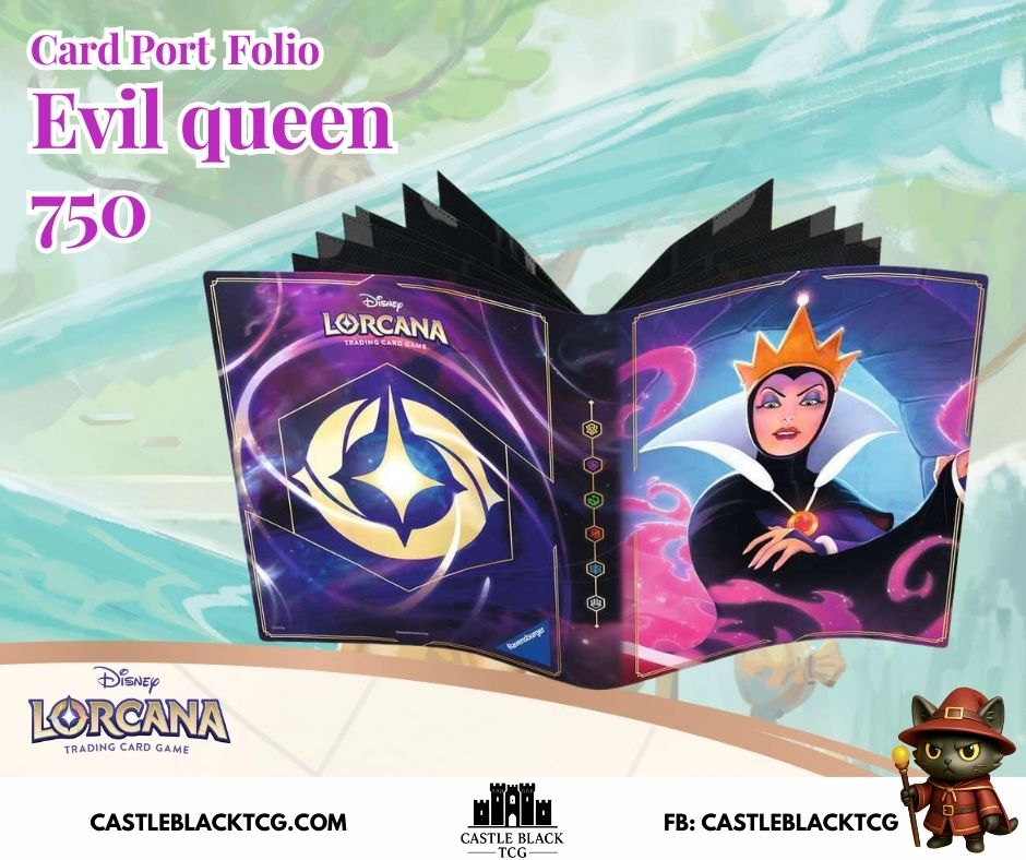 Lorcana Evil Queen Card folio