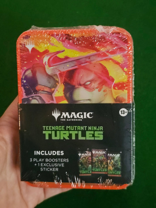 MTG TMNT Ninja Turtles Booster Tin Case (1 Metal box)