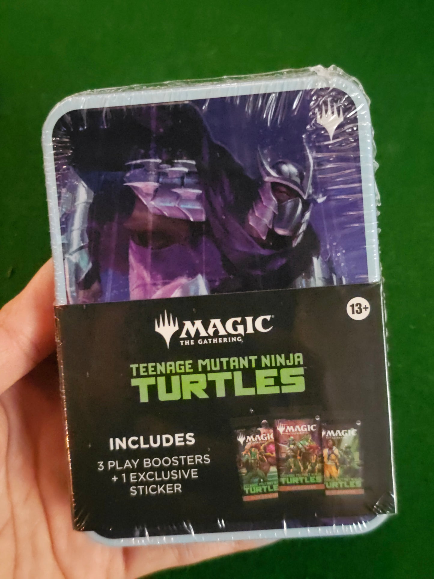 MTG TMNT Ninja Turtles Booster Tin Case (1 Metal box)