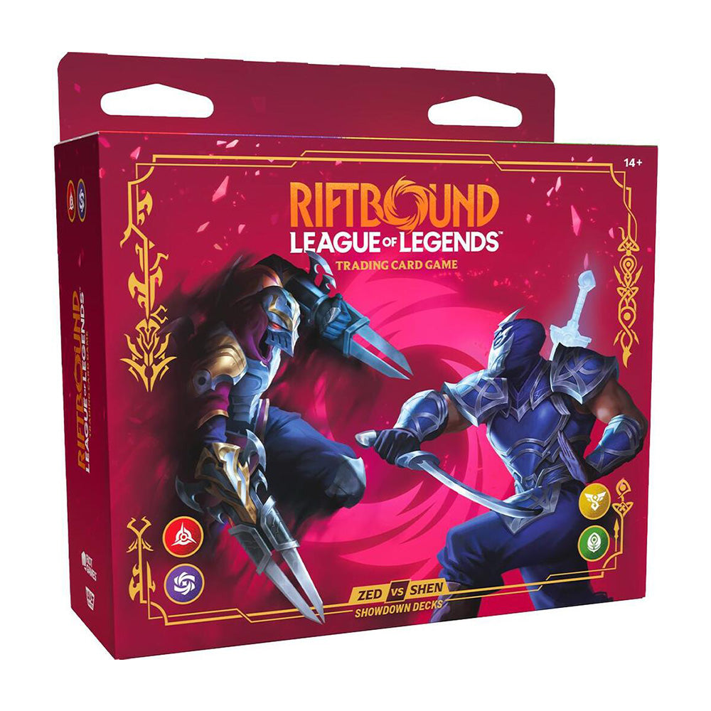Riftbound (Set 4) Vendetta Showdown Deck Display (Zed vs Shen) l League of Legends