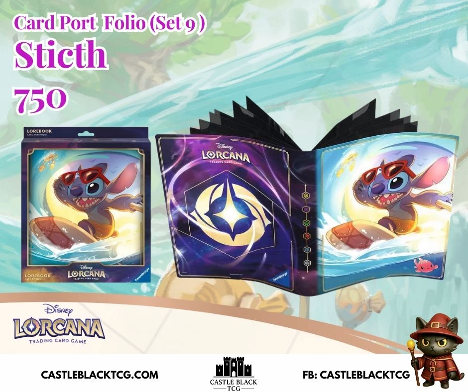 Lorcana Stitch Card folio