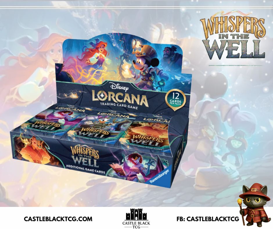 Lorcana Whisperd in the Well : Booster Box – Castle Black TCG