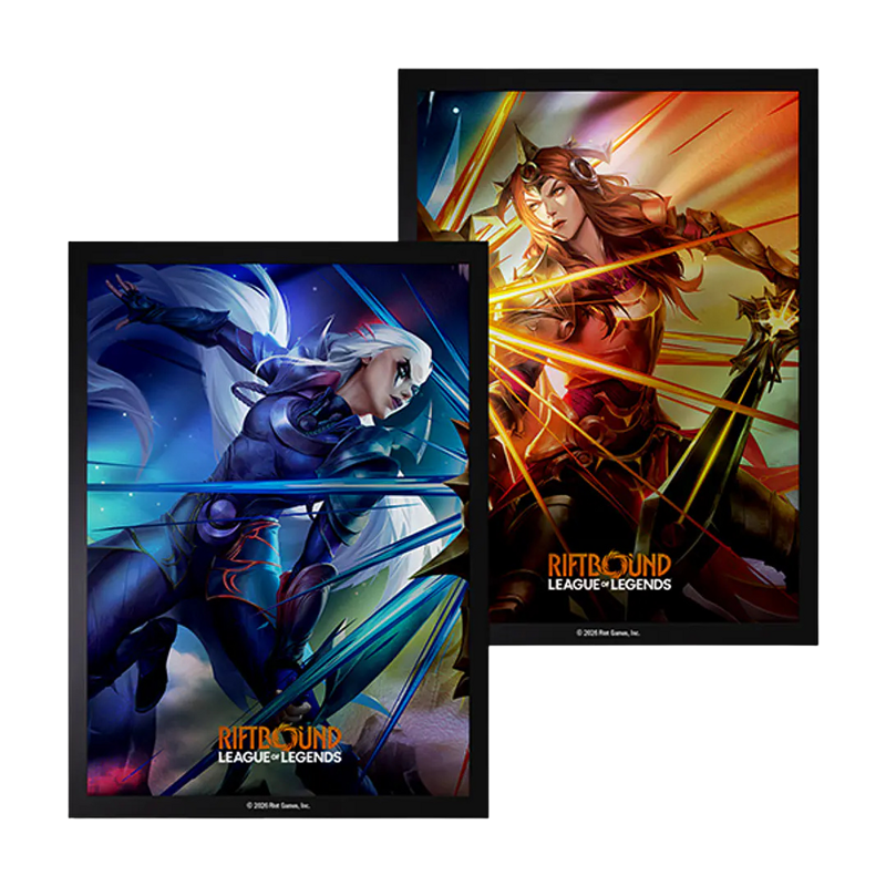 Riftbound (Set 4) Vendetta Sleeves – Diana vs Leona l League of Legends