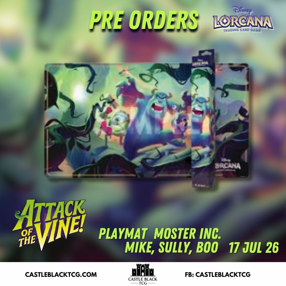 Lorcana (Set 13) Play Mat Monster Inc Attack of the Vine
