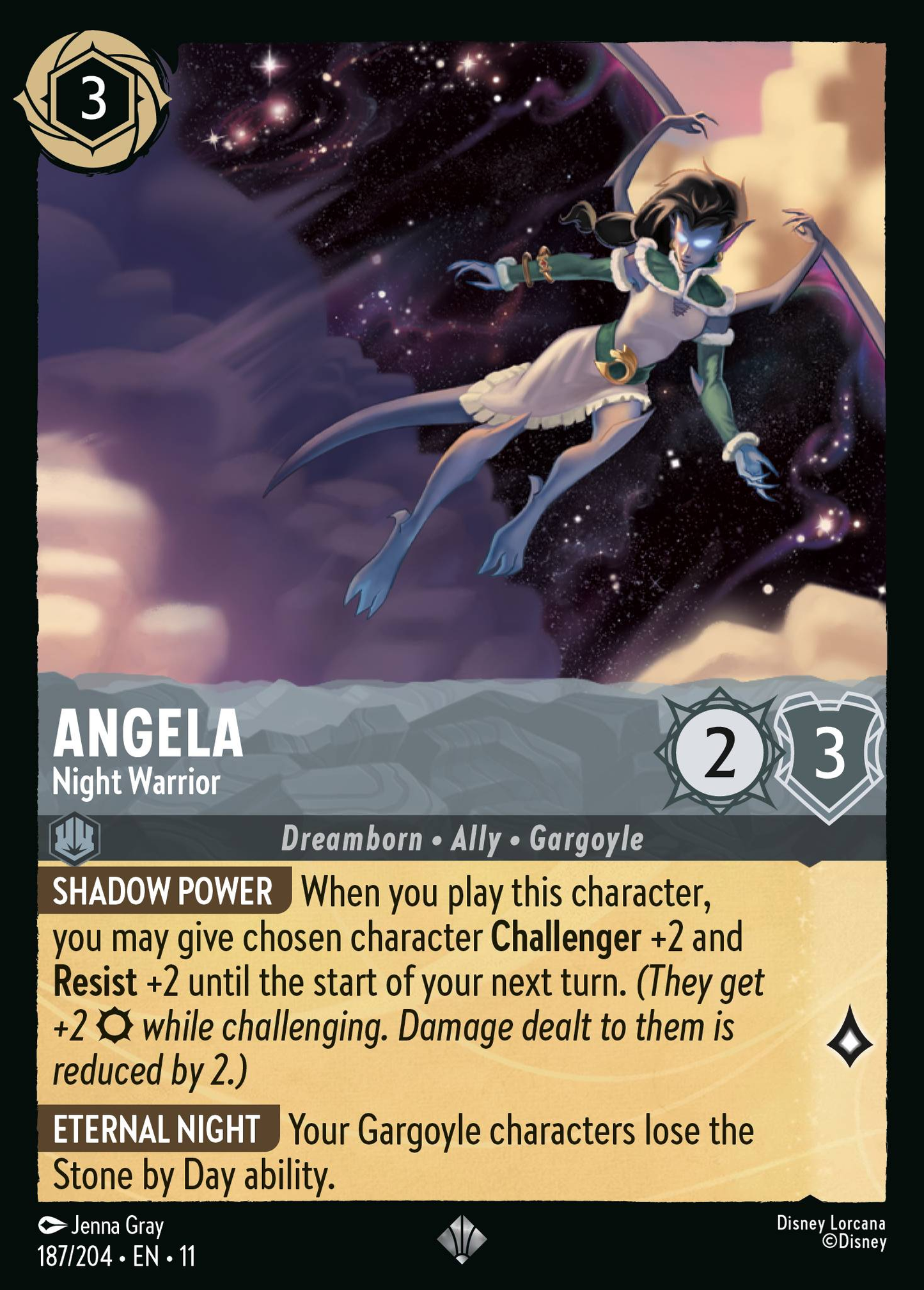 187/204 Angela - Night Warrior