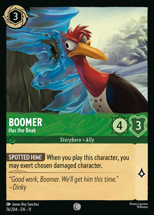 076/204 Boomer - Has the Beak