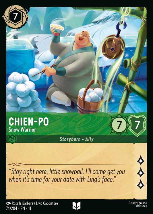 074/204 Chien-Po - Snow Warrior