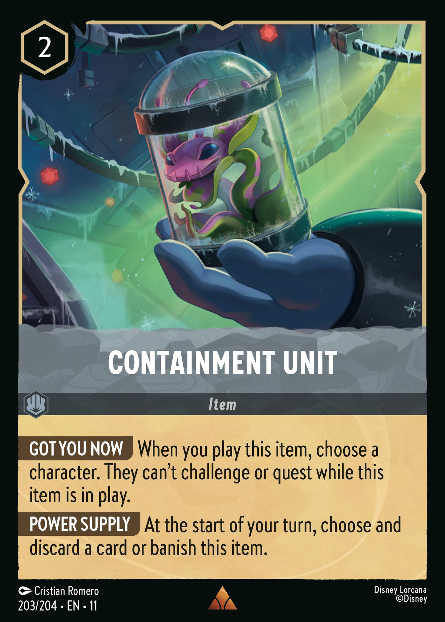 203/204 Containment Unit