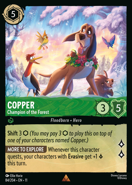084/204 Copper - Champion of the Forest
