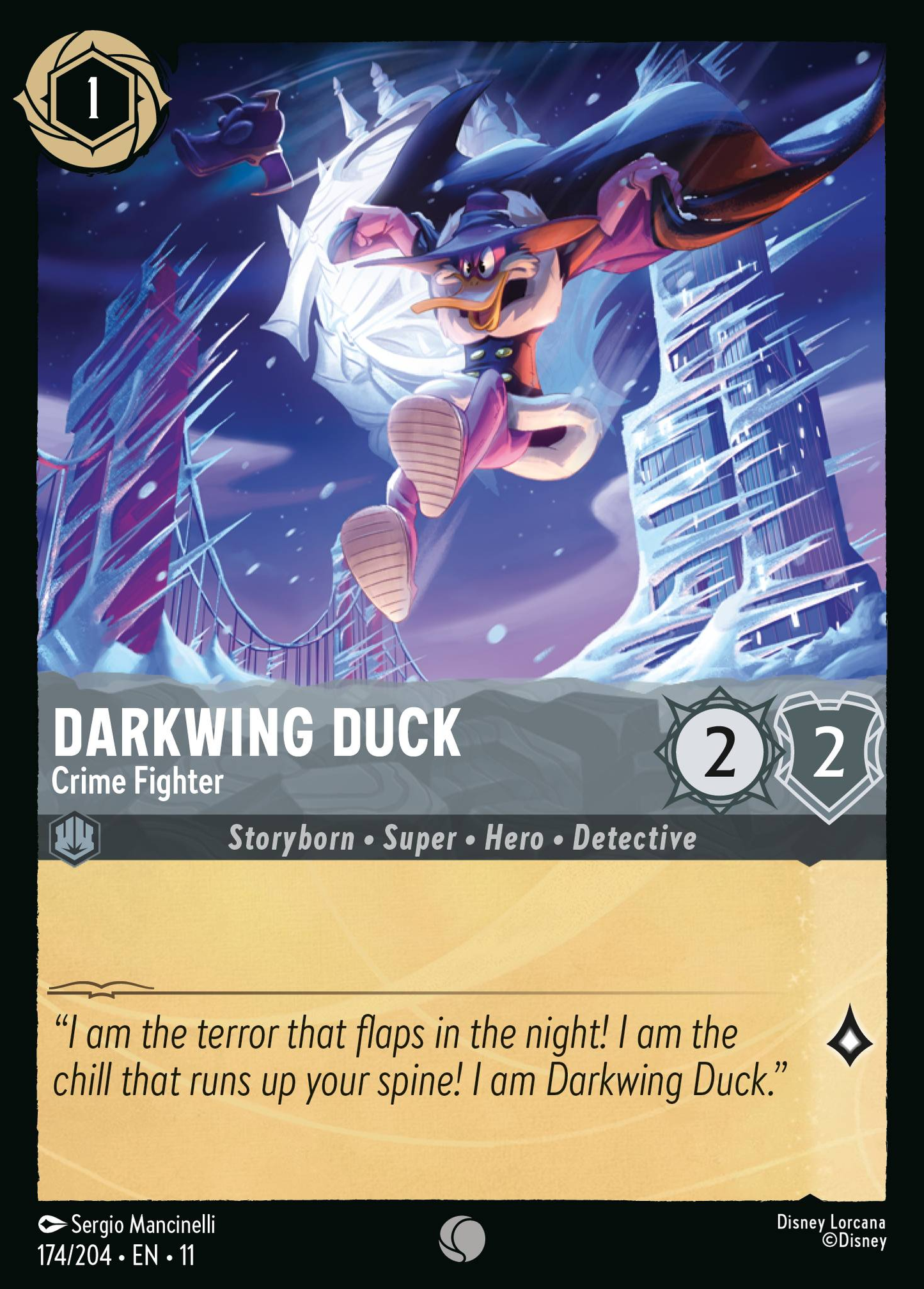 174/204 Darkwing Duck - Crime Fighter