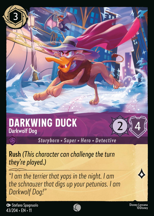 043/204 Darkwing Duck - Darkwolf Dog