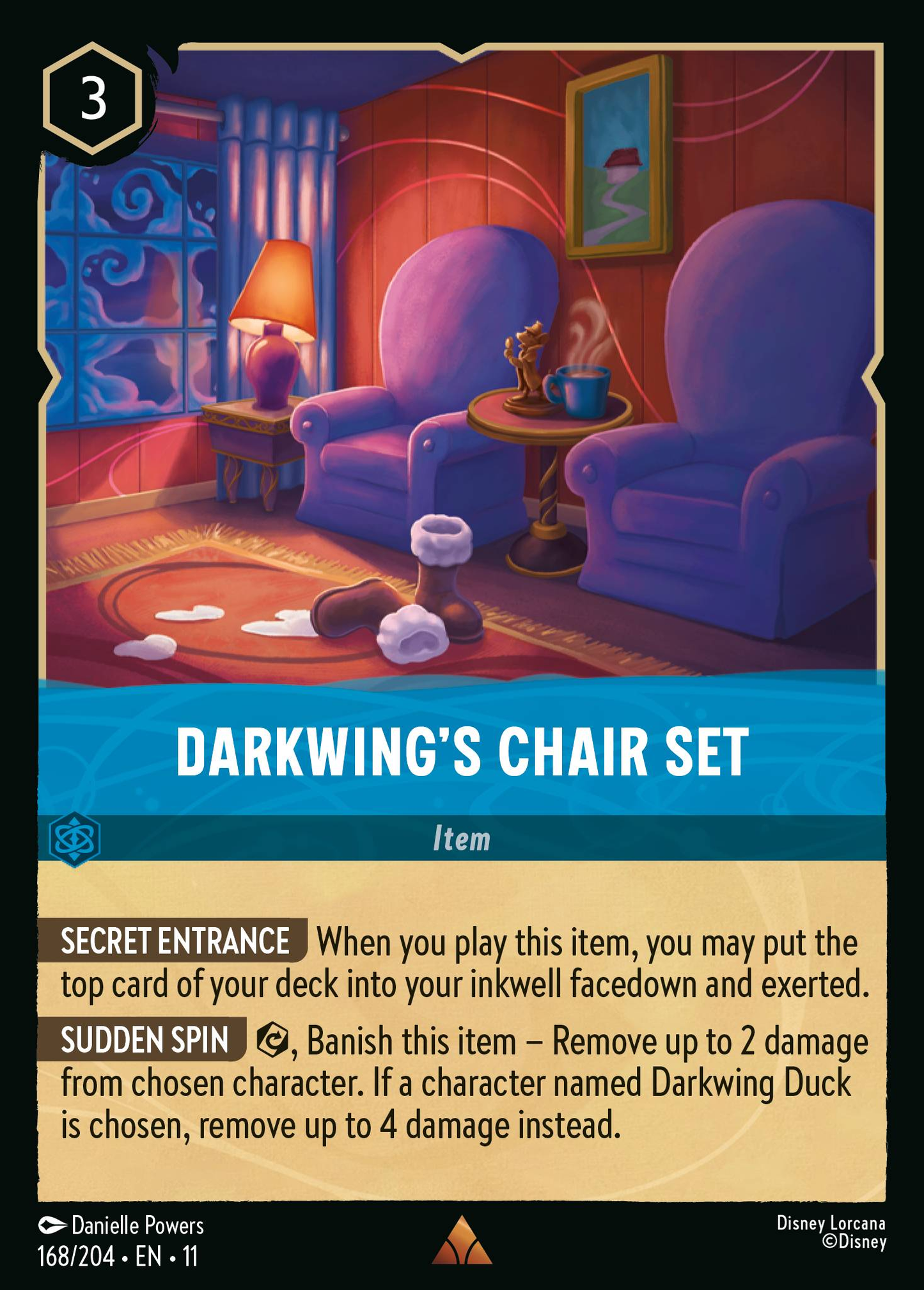 168/204 Darkwing's Chair Set