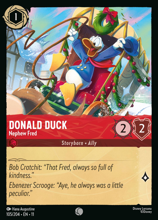 105/204 Donald Duck - Nephew Fred