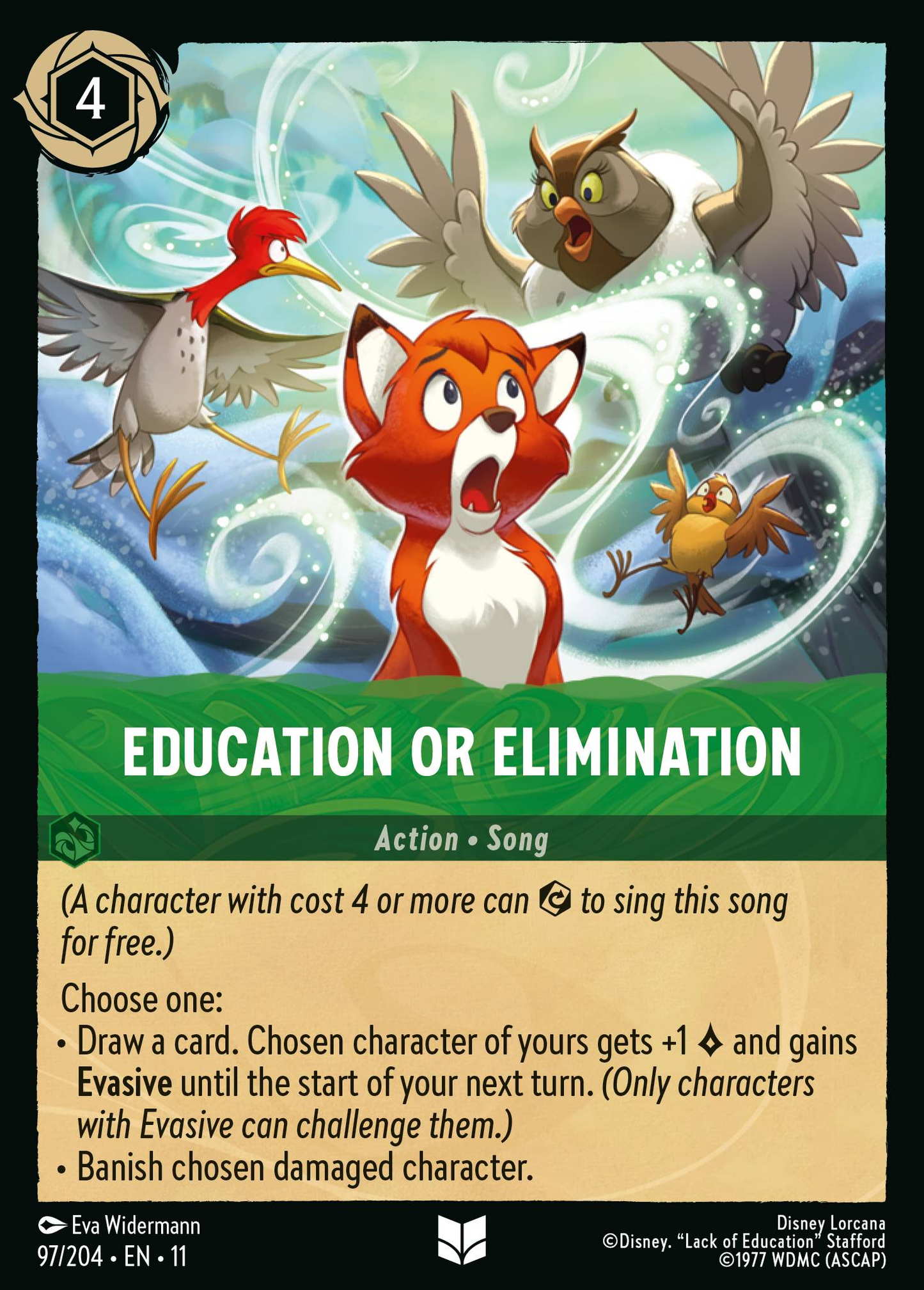 097/204 Education or Elimination