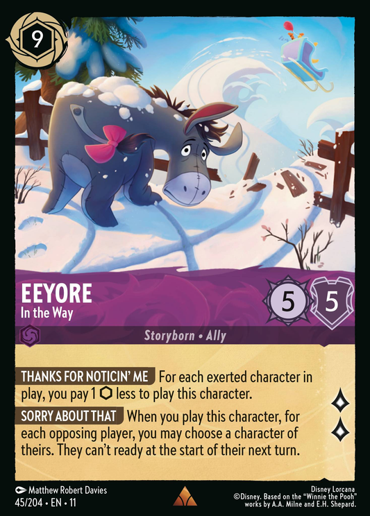 045/204 Eeyore - In the Way