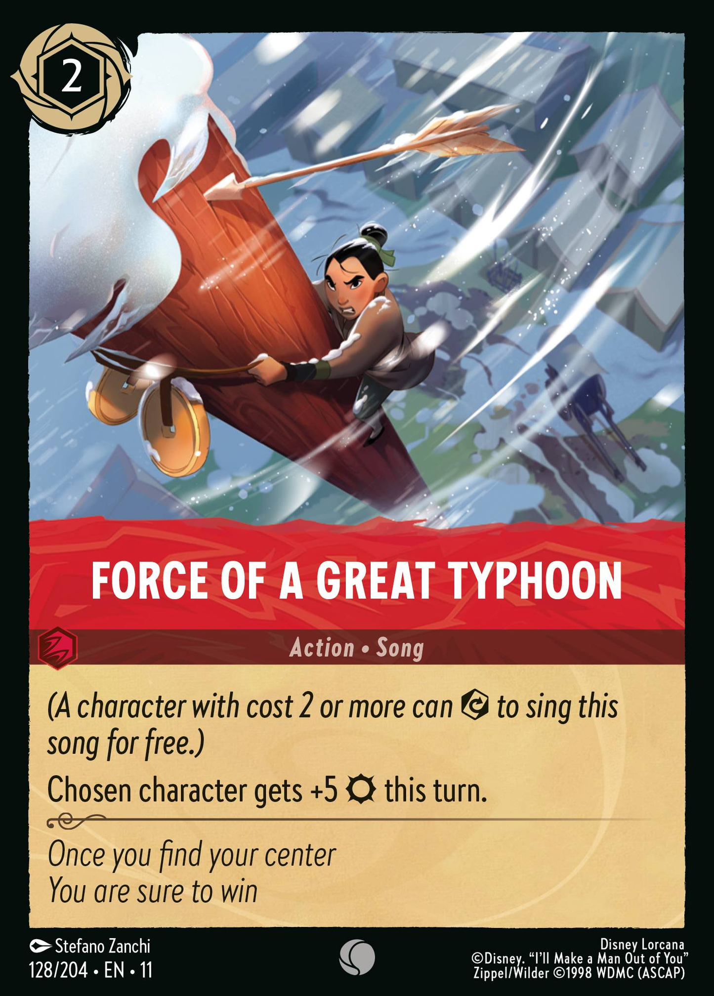 128/204 Force of a Great Typhoon
