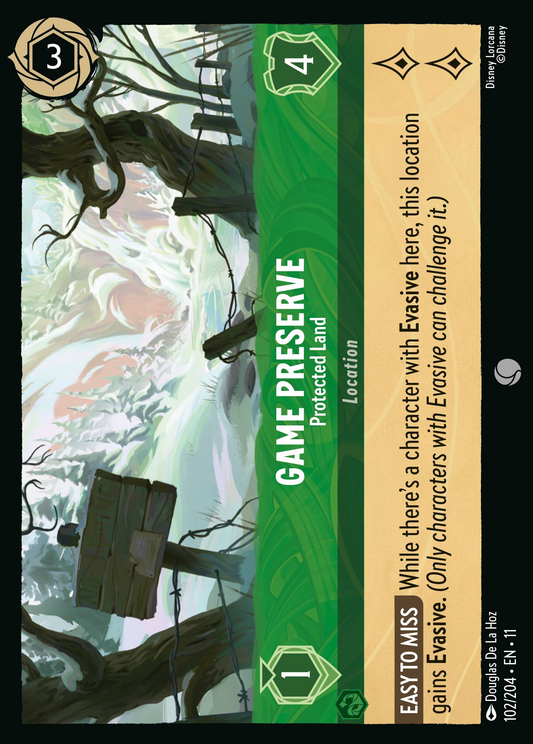 102/204 Game Preserve - Protected Land