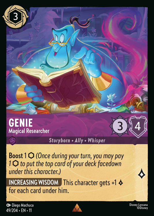 049/204 Genie - Magical Researcher