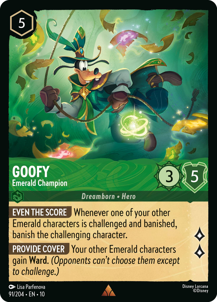 Goofy - Emerald Champion [091/204]