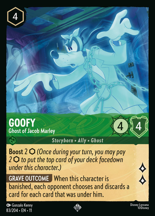083/204 Goofy - Ghost of Jacob Marley