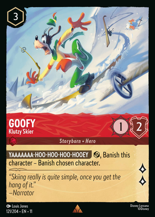 121/204 Goofy - Klutzy Skier