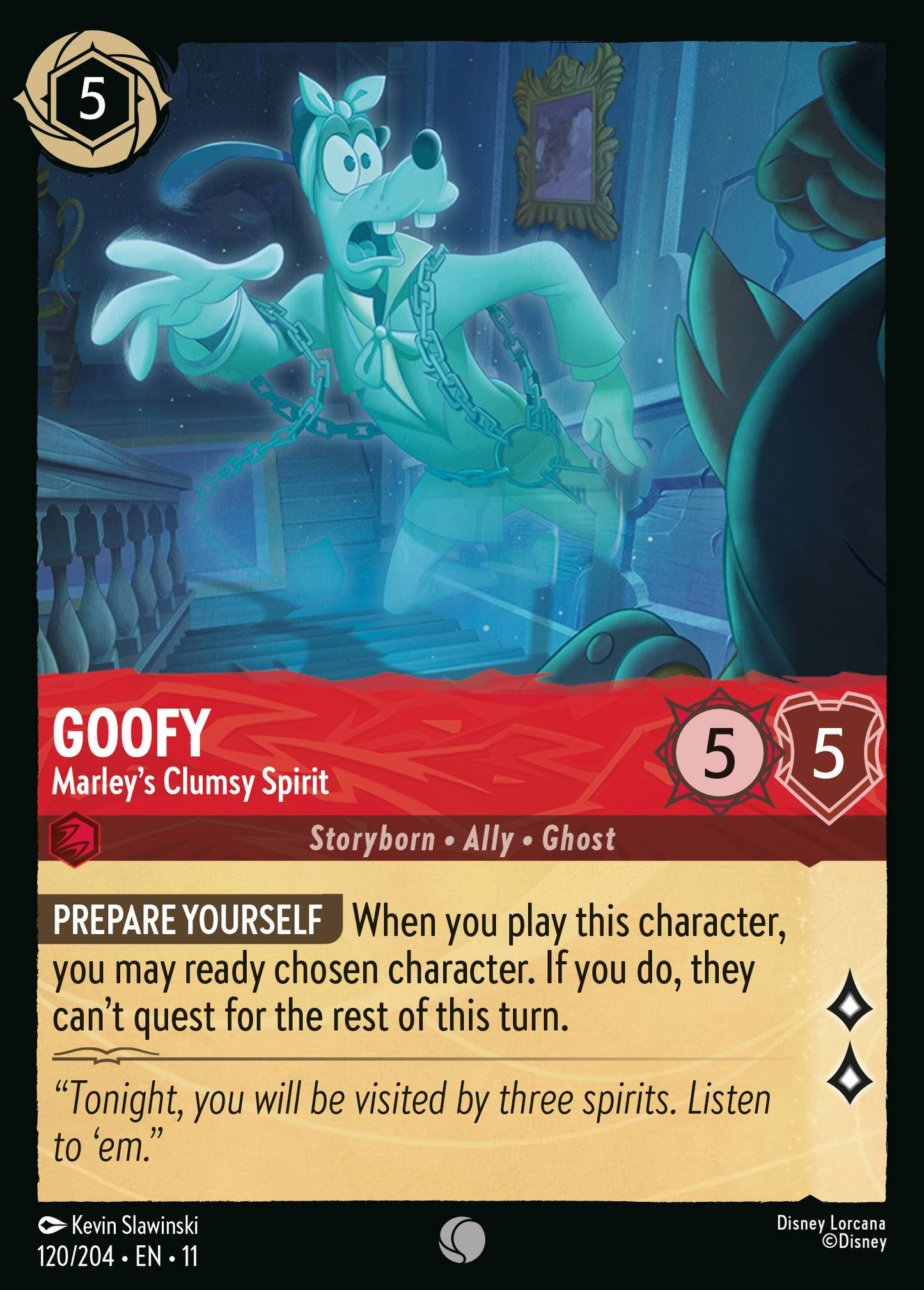 120/204 Goofy - Marley's Clumsy Spirit