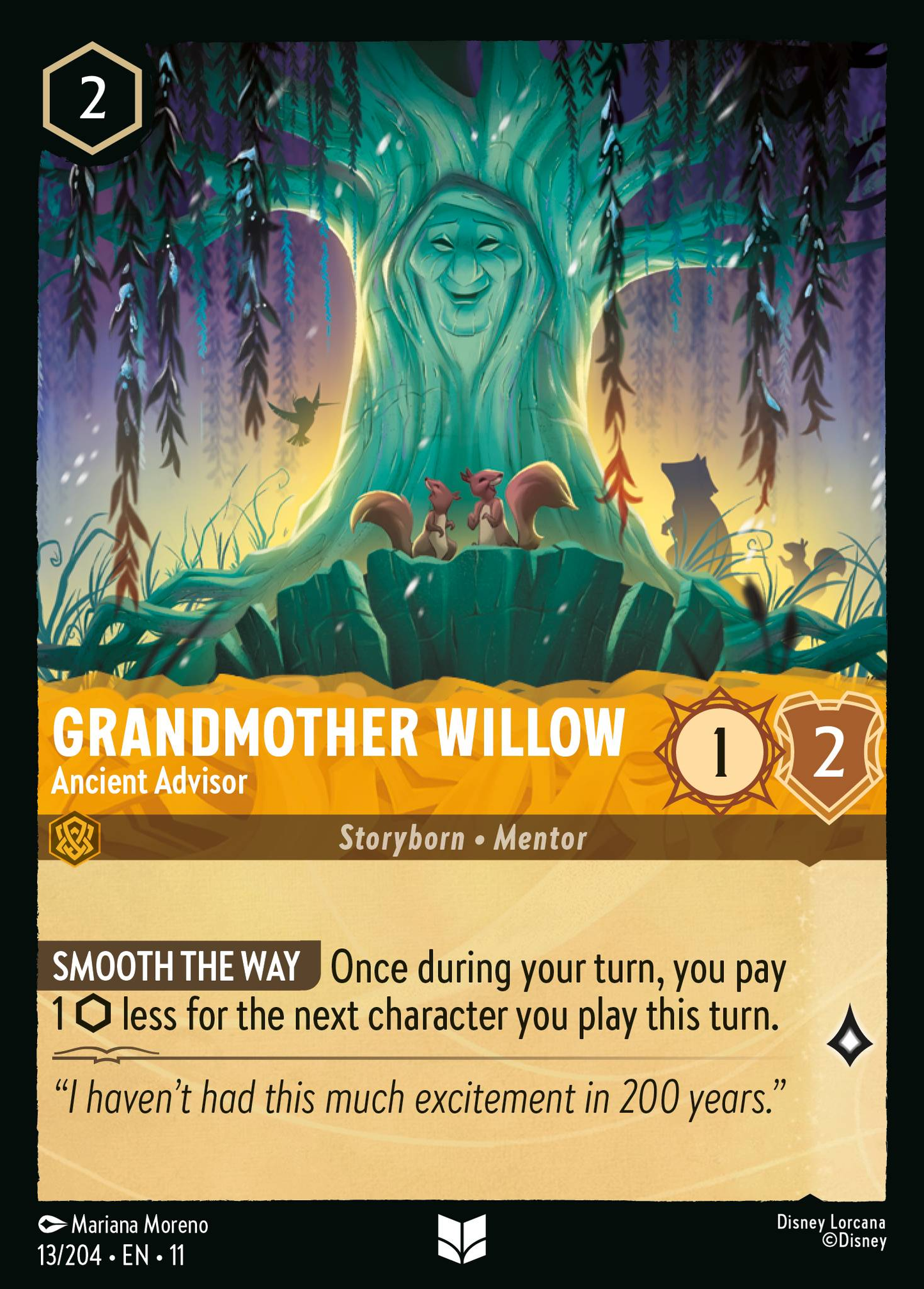 013/204 Grandmother Willow - Ancient Advisor