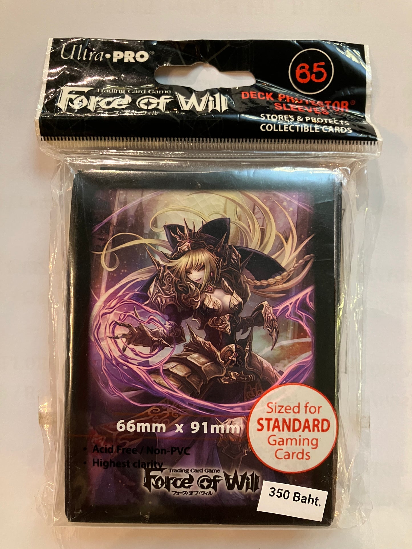 ซองใส่การ์ด Force of Will UltroPro Deck Protector Sleeves 65 pcs : Dark Farie