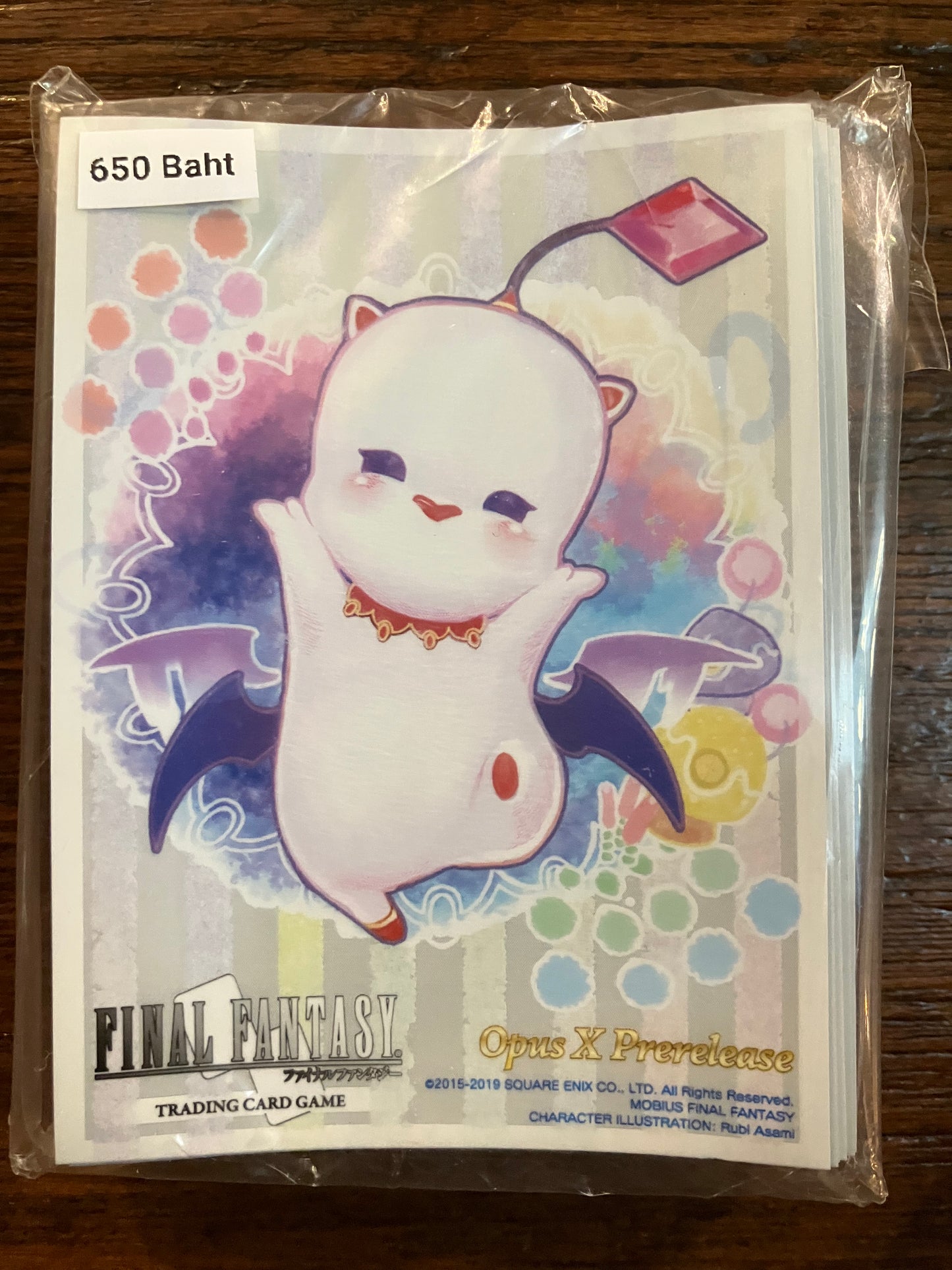 FFTCG: Sleeves Final Fantasy OPUS X Pre-Release Exclusive Pack : ซองใส่การ์ด