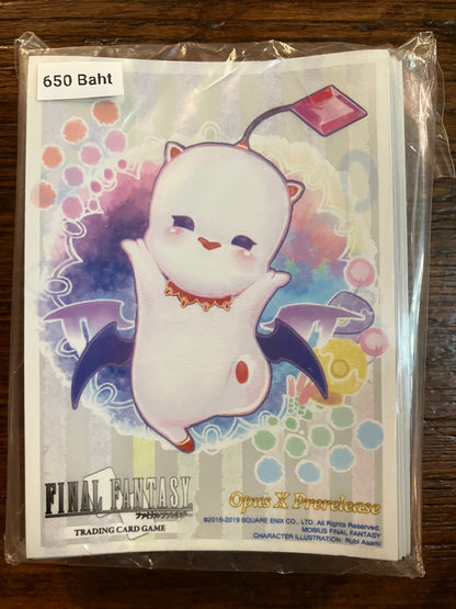 FFTCG: Sleeves Final Fantasy OPUS X Pre-Release Exclusive Pack : ซองใส่การ์ด