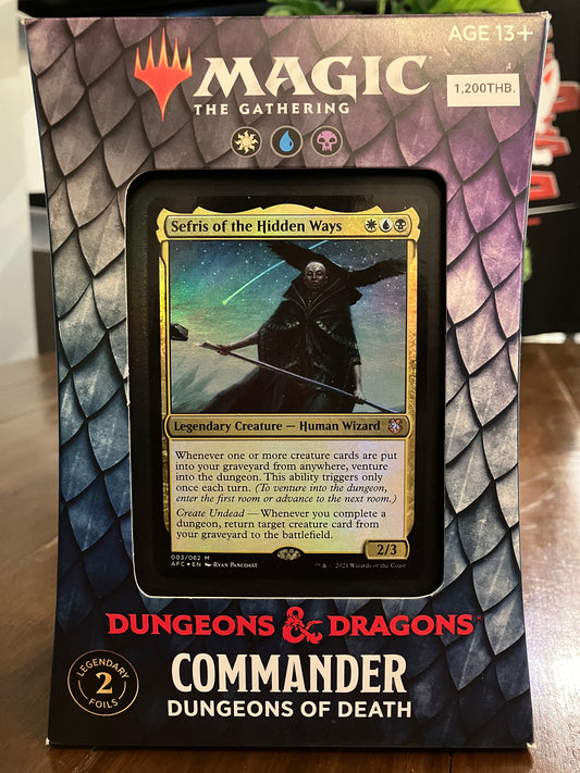 [MTG] Dungeons & Dragons Commander Deck - Dungeon of Death | Magic: The Gathering